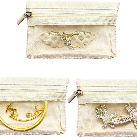 Handbags - 3 PCS Travel Jewelry Bag